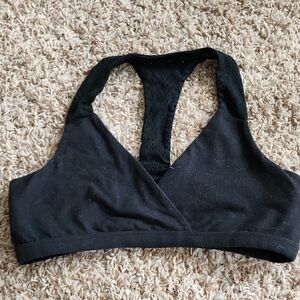 Beyond Yoga Black Women's Sports Bra